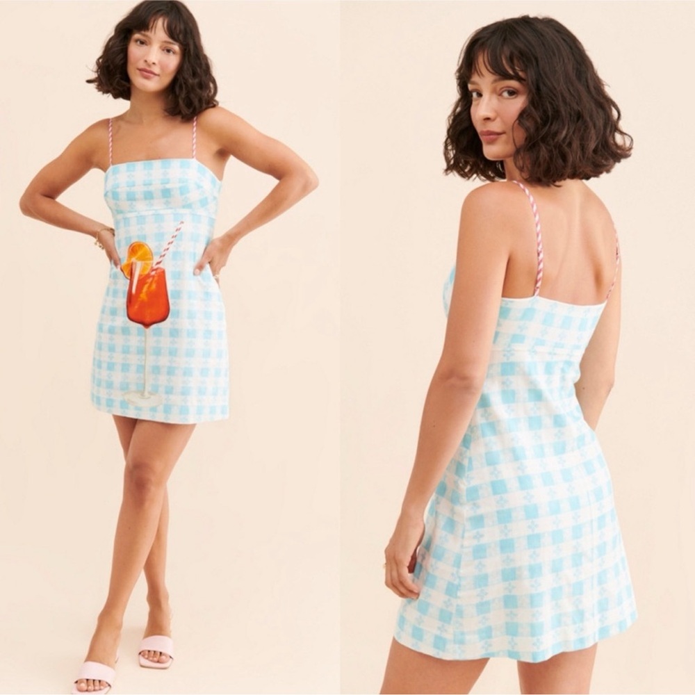 Rachel Antonoff Spritz Gwen Dress Size 14 - Picture 5 of 13
